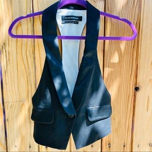 Club Monaco Black Vest